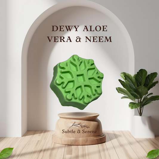 Dewy Aloe Vera & Neem Soap – Hydrating, Purifying & Anti-Acne Soap