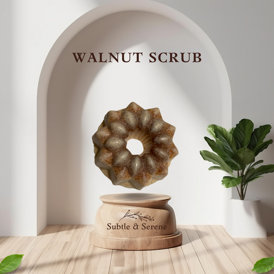 Walnut Scrub Soap – Deep Exfoliation & Radiant Glow